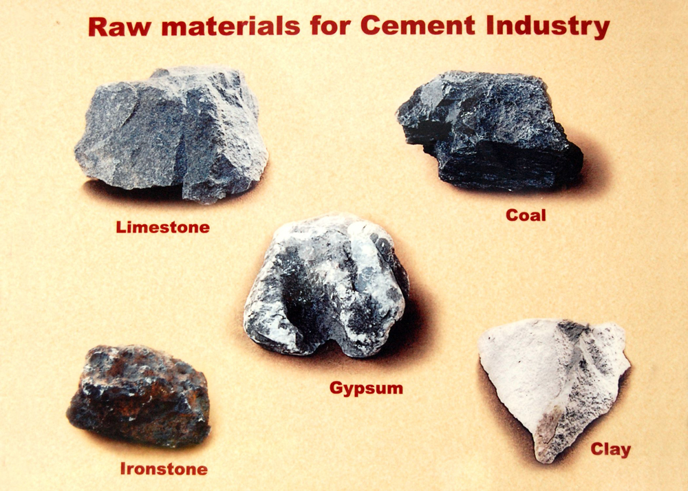 Raw materials for Cement Industry